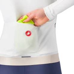 Castelli Ultra Regenjas Dames - electric lime/silver reflex 383
