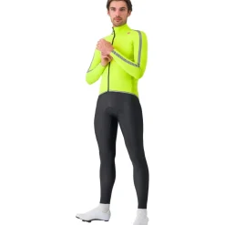 Castelli Ultra Regenjas Heren - electric lime/silver reflex 383