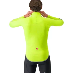 Castelli Ultra Regenjas Heren - electric lime/silver reflex 383