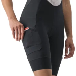 Bib Shorts|Wielrenbroeken < Castelli Uniited Cargo Dae Fiethort et Brete - zwart 010