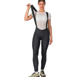 Castelli Unlimited DT Fietsbroek met Bretels Dames - zwart 010