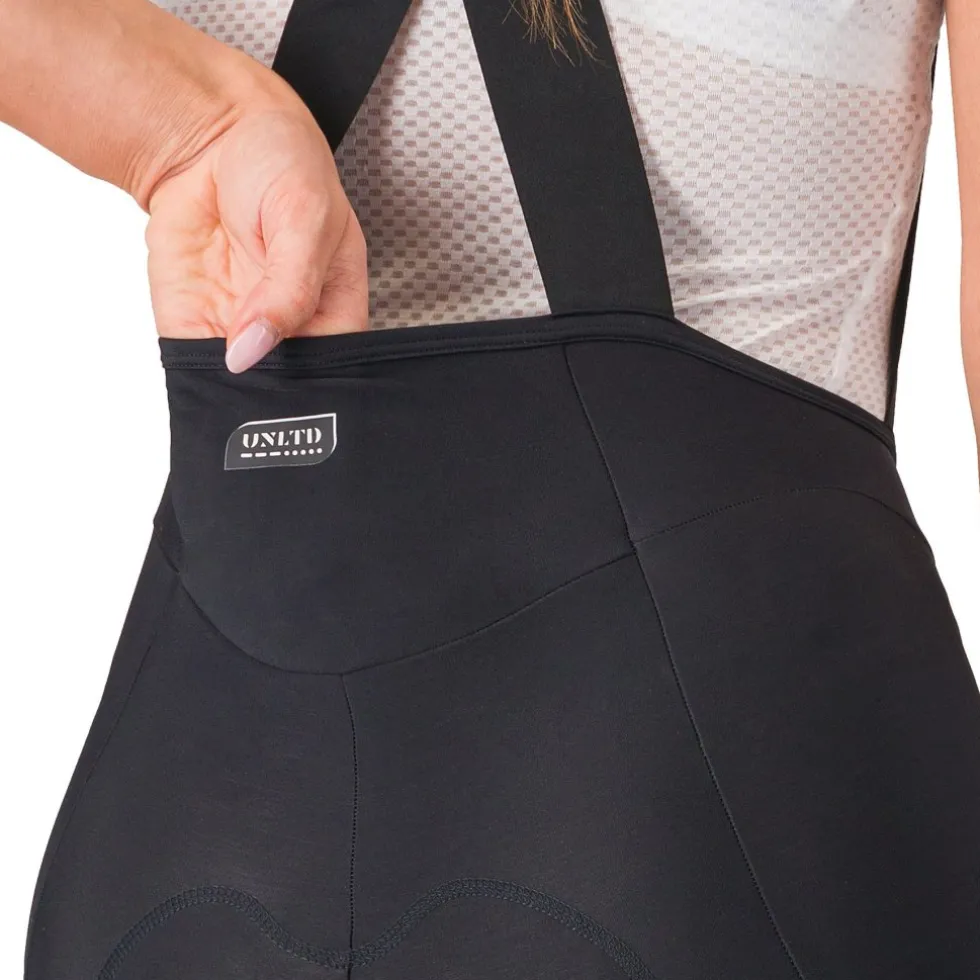 Castelli Unlimited DT Fietsbroek met Bretels Dames - zwart 010