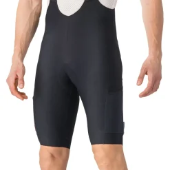 Bib Shorts|Wielrenbroeken < Castelli Uniited Endurance Fiethort et Brete Heren - zwart 010