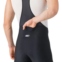Bib Shorts|Wielrenbroeken < Castelli Uniited Endurance Fiethort et Brete Heren - zwart 010