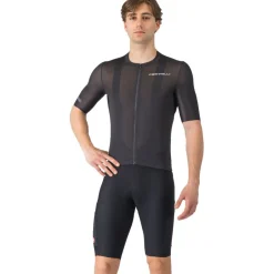 Bib Shorts|Wielrenbroeken < Castelli Uniited Endurance Fiethort et Brete Heren - zwart 010