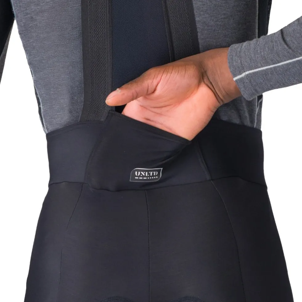 Castelli Unlimited Fietsbroek met Bretels Heren - zwart 010