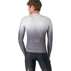 Wielershirts < Castelli UPF Fiethirt et ange ouwen Heren - iver grey 870