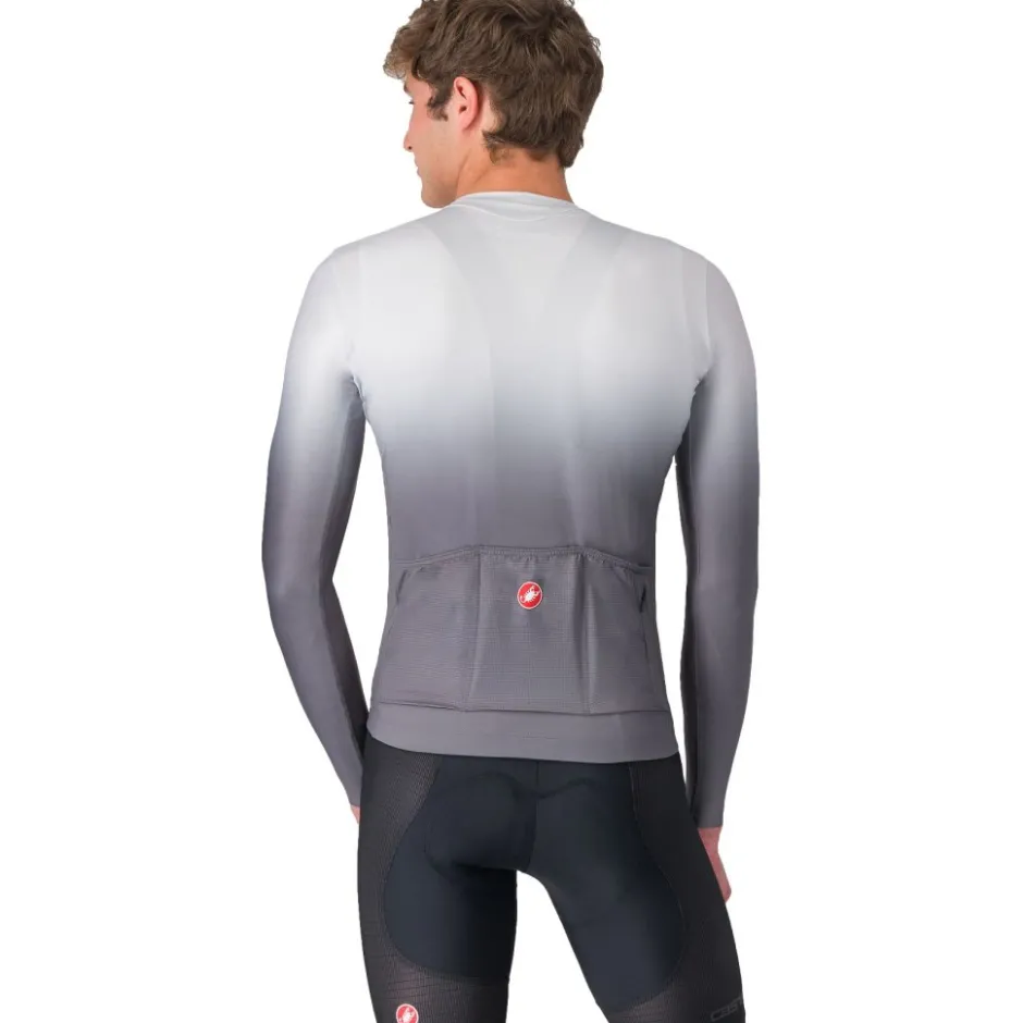 Wielershirts < Castelli UPF Fiethirt et ange ouwen Heren - iver grey 870