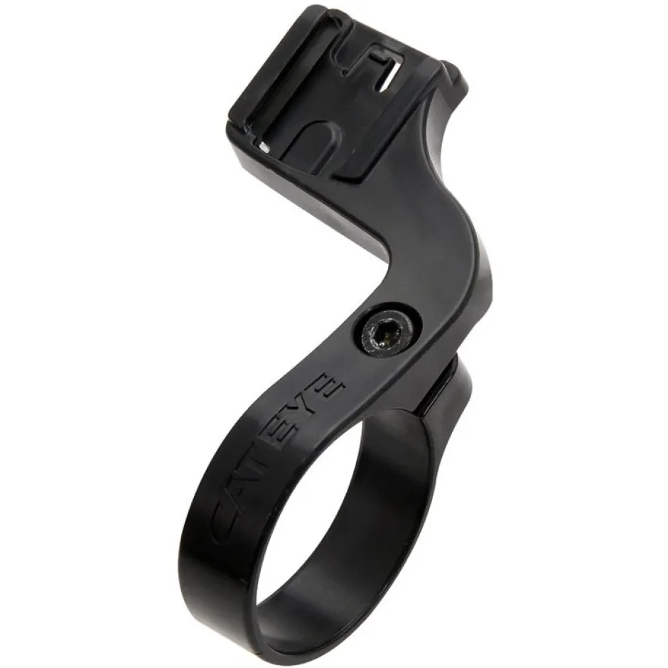Fietscomputer Houders|Houders Voor Fietscomputers < Cat Eye "AERO" Out-Front Bracket OF-100 - black