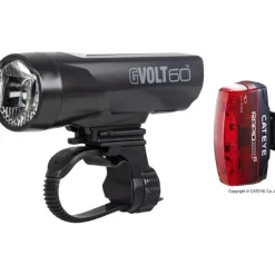 Cat Eye GVolt 60 + Micro G Light Set - black