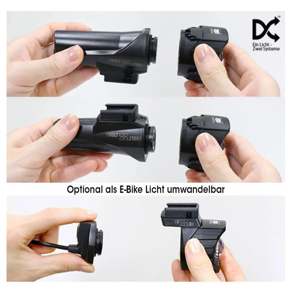 Cat Eye GVolt100 voorlamp - zwart