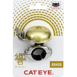 Cat Eye OH-2300B Hibiki Brass Bell fietsbel - goud