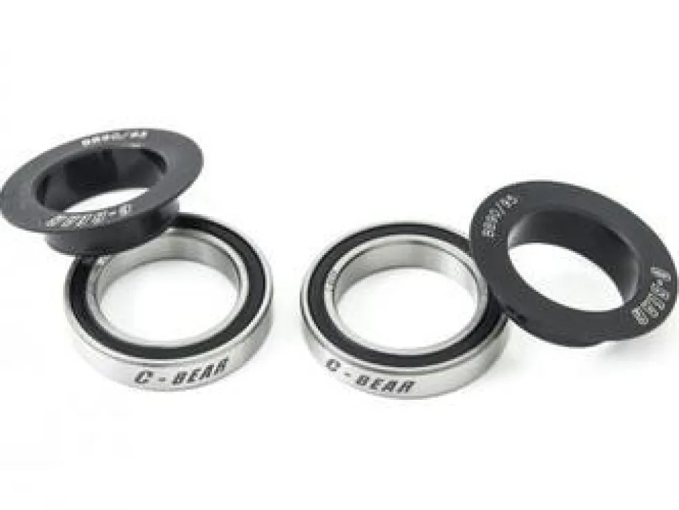 C-Bear Ceramic Bearings Bearing Set for Bottom Bracket Trek BB90 Shimano - Race - bbl-trek-shi-r