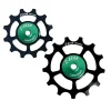 Derailleurs|Derailleur Accessoires < C-Bear Deralleurwieltjes - Keramiek Lagers | 13-voudig | voor Campagnolo Ekar