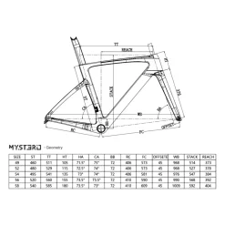 CBT Italia MYSTERO - Dura Ace Di2 Power Meter - Carbon Racefiets - 2026 - teal
