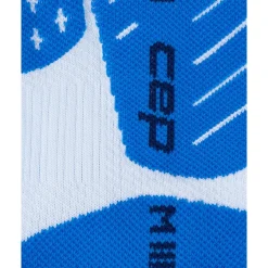 CEP Core Run Edt. Elliptic Mid Cut Compressiesokken Heren - light blue/blue