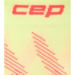 Sokken < CEP Core Run Edt. Elliptic Tall Compressiesokken Heren - lime/neon coral