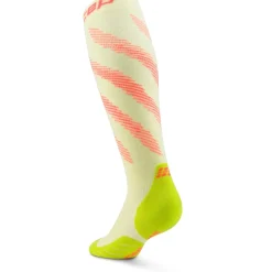Sokken < CEP Core Run Edt. Elliptic Tall Compressiesokken Heren - lime/neon coral