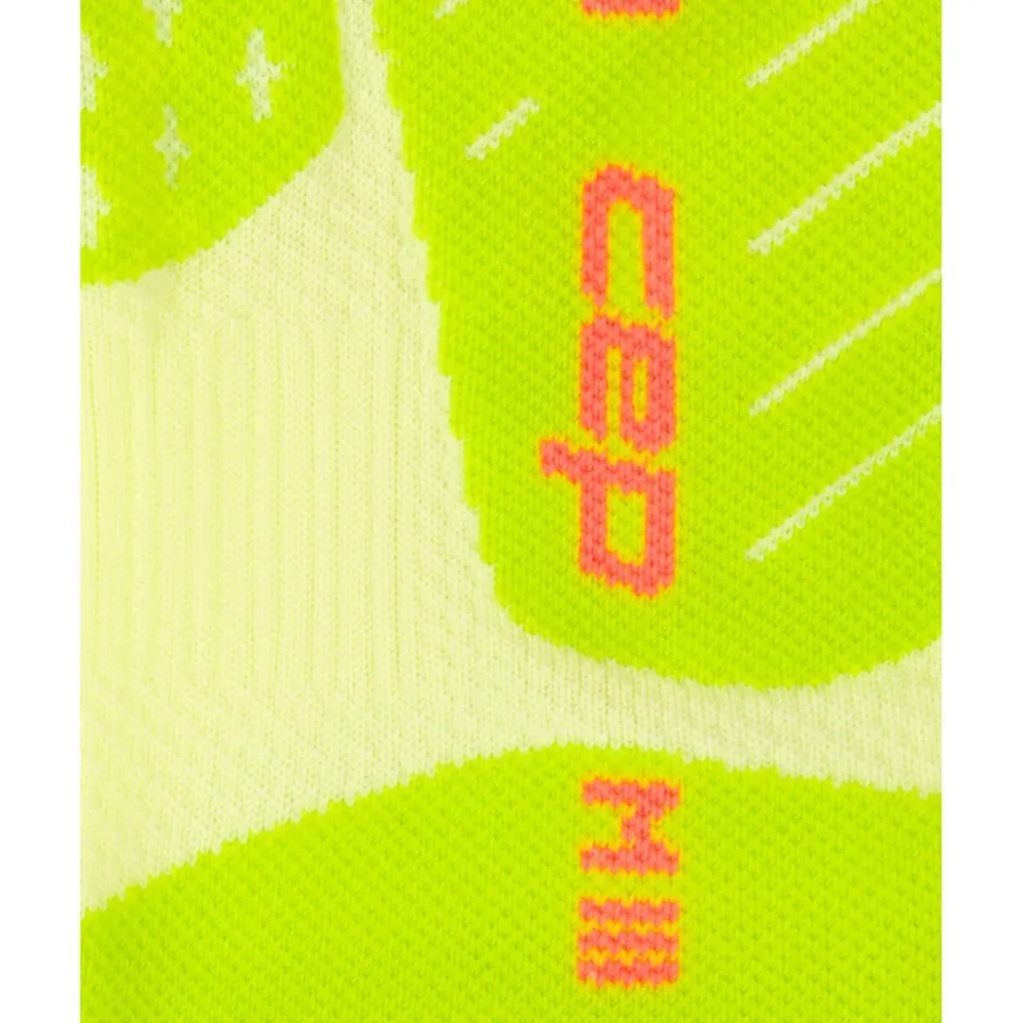 Sokken < CEP Core Run Edt. Elliptic Tall Compressiesokken Heren - lime/neon coral