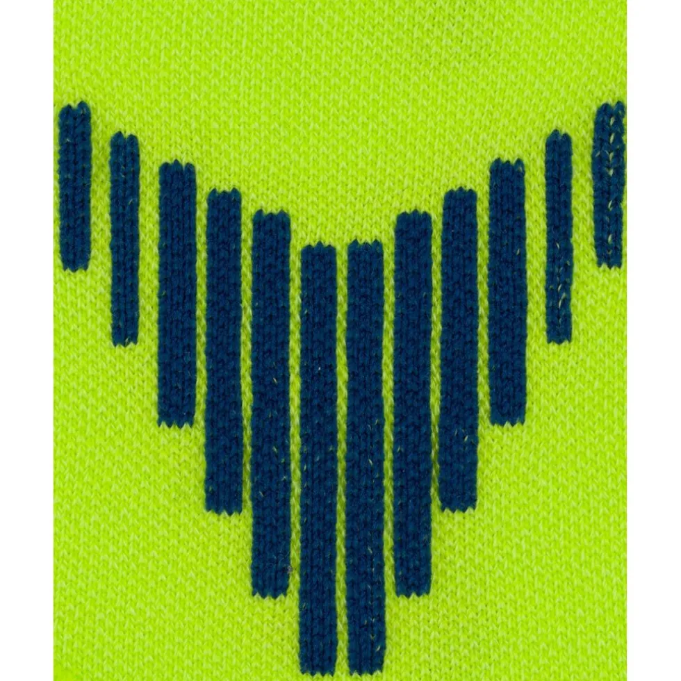 CEP Core Run Merino Tall Compressiesokken Heren - lime/blue