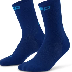 CEP Core Run Mid Cut Compressiesokken Heren - dark blue