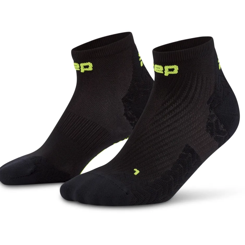 Sokken < CEP Core Run Ultralight Low Cut Compressiesokken Heren - zwart
