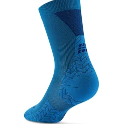 CEP Core Run Ultralight Mid Cut Compressiesokken Heren - blue/dark blue