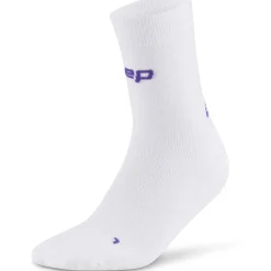 CEP Core Run Ultralight Mid Cut Compressiesokken Dames - wit