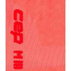 CEP Core Run Ultralight Tall Compressiesokken Dames - neon coral/red