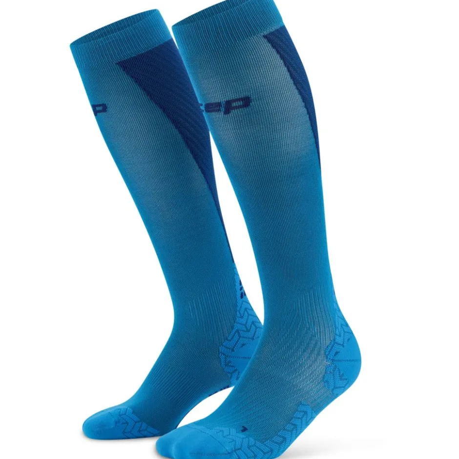 Sokken < CEP Core Run Ultralight Tall Compressiesokken Heren - blue/dark blue