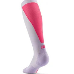 Sokken < CEP Core Run Ultralight Tall Compressiesokken Dames - lilac/pink