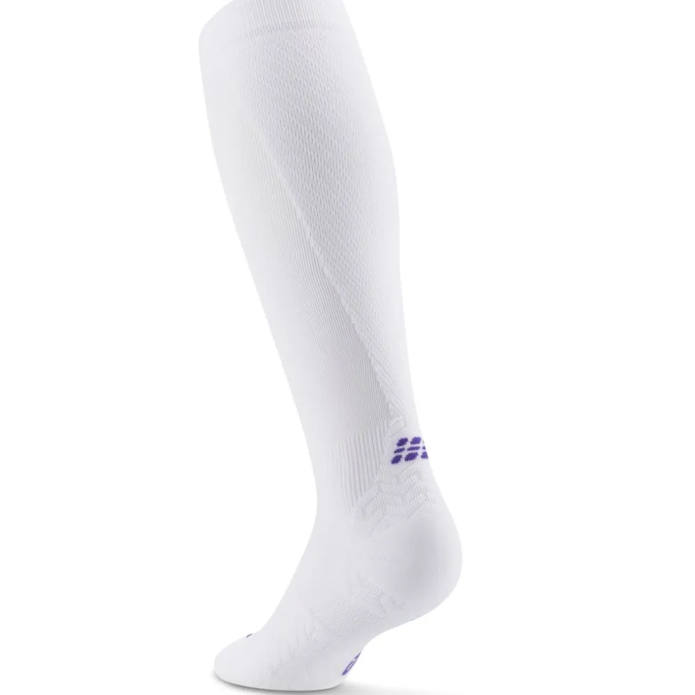 CEP Core Run Ultralight Tall Compressiesokken Dames - wit