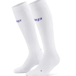 CEP Core Run Ultralight Tall Compressiesokken Dames - wit