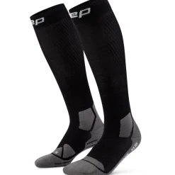 CEP Hiking Light Cushion Tall Compressiesokken Heren - black/grey
