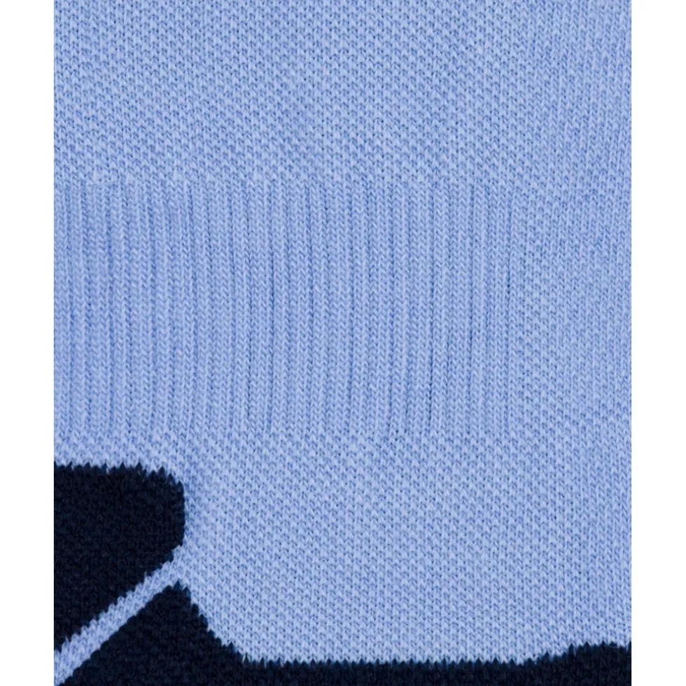 CEP Hiking Light Cushion Mid Cut Compressiesokken Dames - light blue/dark blue