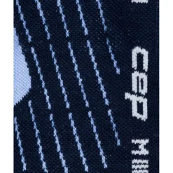 CEP Hiking Light Cushion Mid Cut Compressiesokken Dames - light blue/dark blue