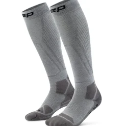 CEP Hiking Light Cushion Tall Compressiesokken Heren - grey/dark grey
