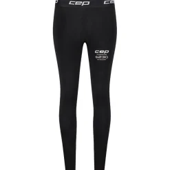 Broeken & Rokken < CEP Pro Recovery No Foot Compressie Legging Dames - black