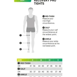 CEP Recovery Compressie Legging V3 Herren - zwart