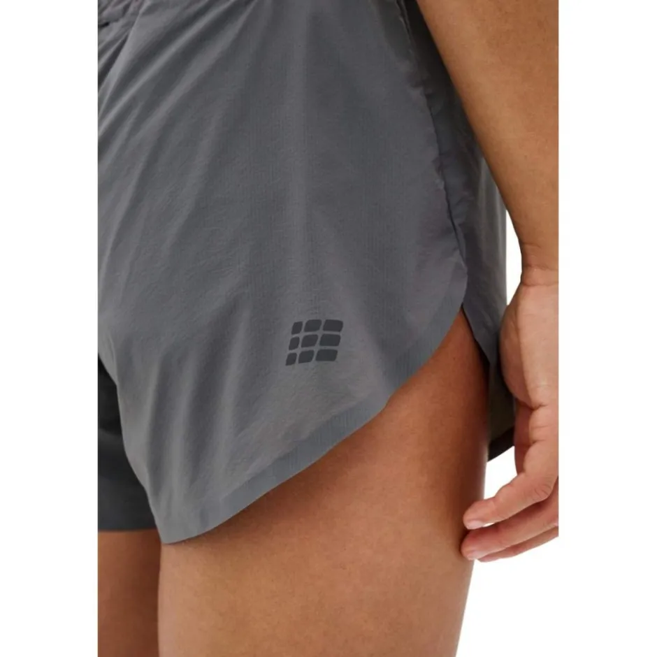 Broeken & Rokken < CEP Utraight oose Fit Shorts V2 Dames - grijs