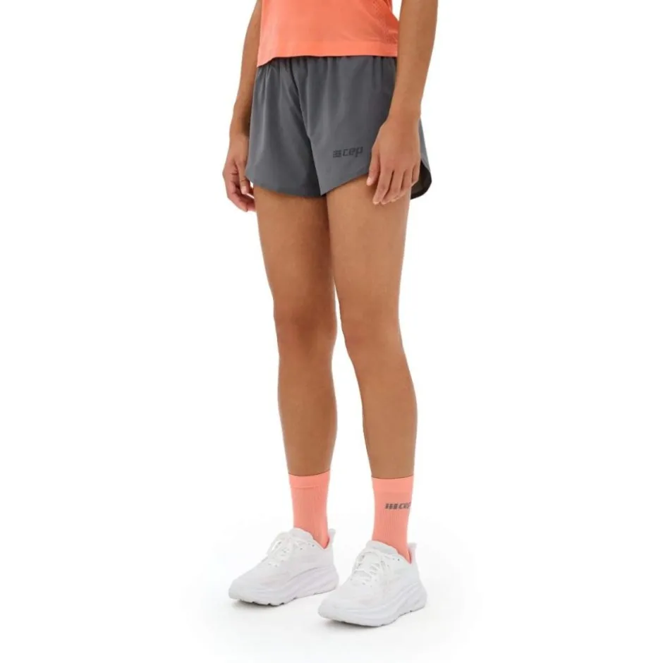Broeken & Rokken < CEP Utraight oose Fit Shorts V2 Dames - grijs