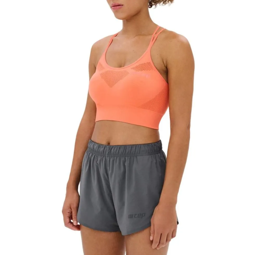 CEP Ultralight Seamless Sport-BH V2 Dames - coral
