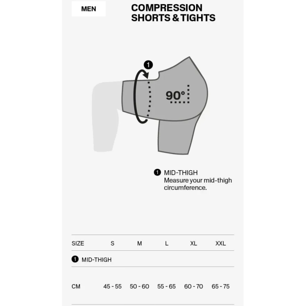 CEP Core Run 2in1 Shorts Herren - zwart