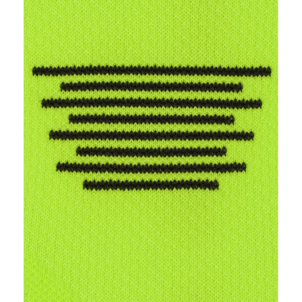 CEP Core Run Mid Cut Compressiesokken Heren - lime/black