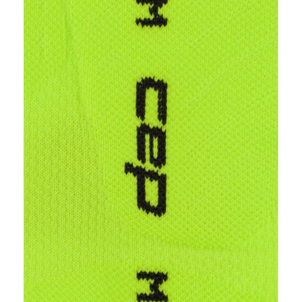 CEP Core Run Mid Cut Compressiesokken Heren - lime/black