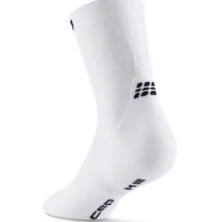 Sokken < CEP Core Run Mid Cut Compressiesokken Dames - wit