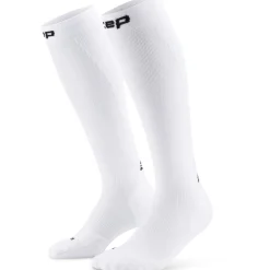 CEP Core Run Tall Compressiesokken Heren - wit