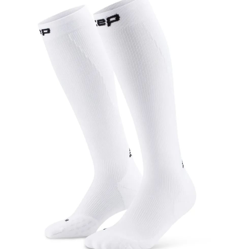 CEP Core Run Tall Compressiesokken Heren - wit