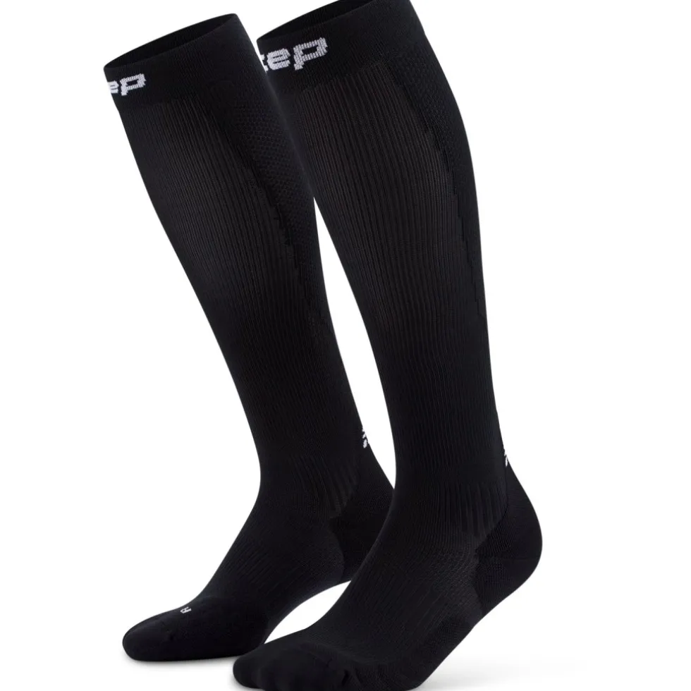 CEP Core Run Tall Compressiesokken Heren - zwart