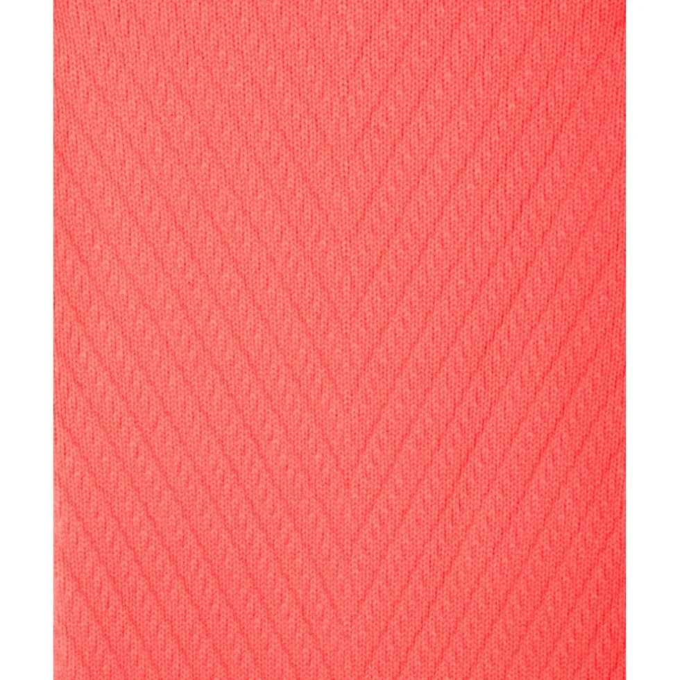 CEP Core Run Ultralight Short Armwarmers - neon coral